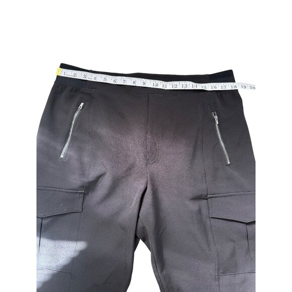 Athleta Endless High Rise Cargo Pant Black Womens Size 16 - Picture 7 of 10